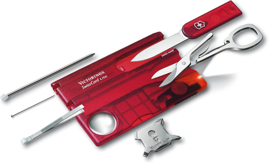 SwissCard, Lite Rubin Transparent by Victorinox