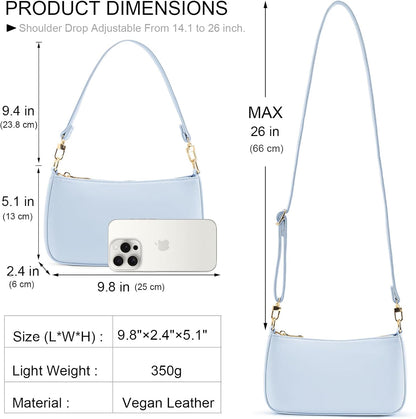 Purilite Select Vegan Leather Crossbody Bag