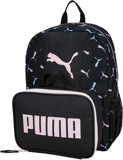 PUMA unisex-child Backpack & Lunch Kit Combo