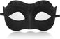 Masquerade Mask for Men Women Couple Venetian Mask for Halloween Mardi Gras Costume Party Ball (Black)