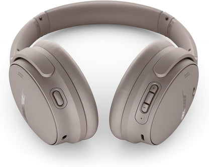 Bose QuietComfort Wireless Noise Cancelling Headphones, Bluetooth Over Ear Headphones with Up to 24 Hours of Battery Life, Sandstone - Limited Edition