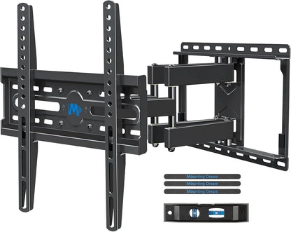 Mounting Dream TV Wall Mount for Most 32-65" Flat Screen TVs, Full Motion TV Mount with Dual Swivel Articulating Arms, Easy for TV Centering, Max VESA 400x400mm, 99 lbs Loading MD2380