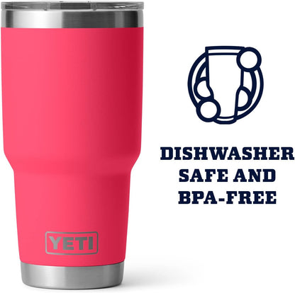 YETI Rambler 30 oz Stainless Steel Vacuum Insulated Tumbler w/MagSlider Lid