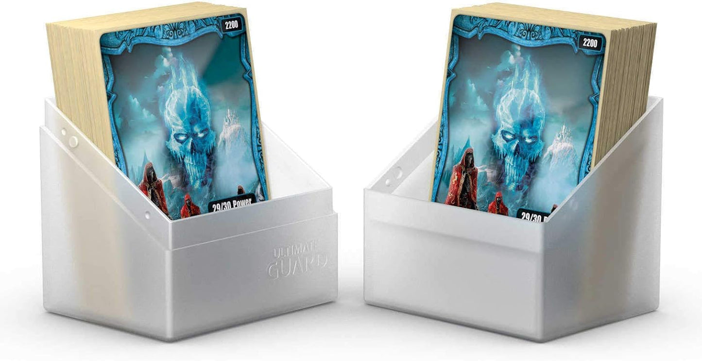 Ultimate Guard Boulder 100+ Classic, Deck Case for 100 Double-Sleeved TCG Cards, Onyx, Secure & Durable Storage for Trading Card Games, Soft-Touch Finish