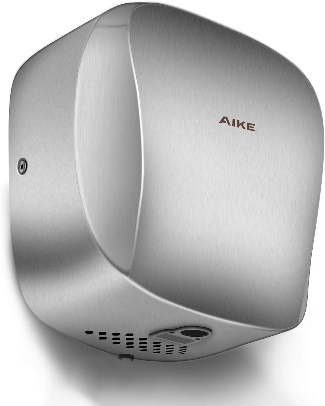 AIKE HEPA Filter Heavy Duty Commercial Hand Dryer 120V CUL Approved, Model AK2903 Brushed Stainless Steel Finish