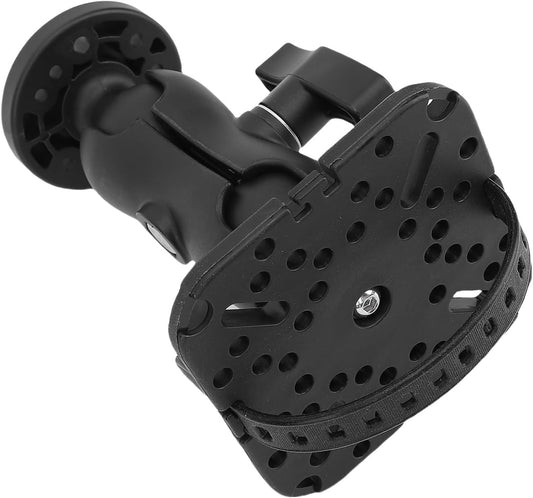 Keenso Fish Finder Mount, Universal 360 Degree Rotating Ball Bracket with ABS Material for Marine Boat Kayak Pontoon Canoe