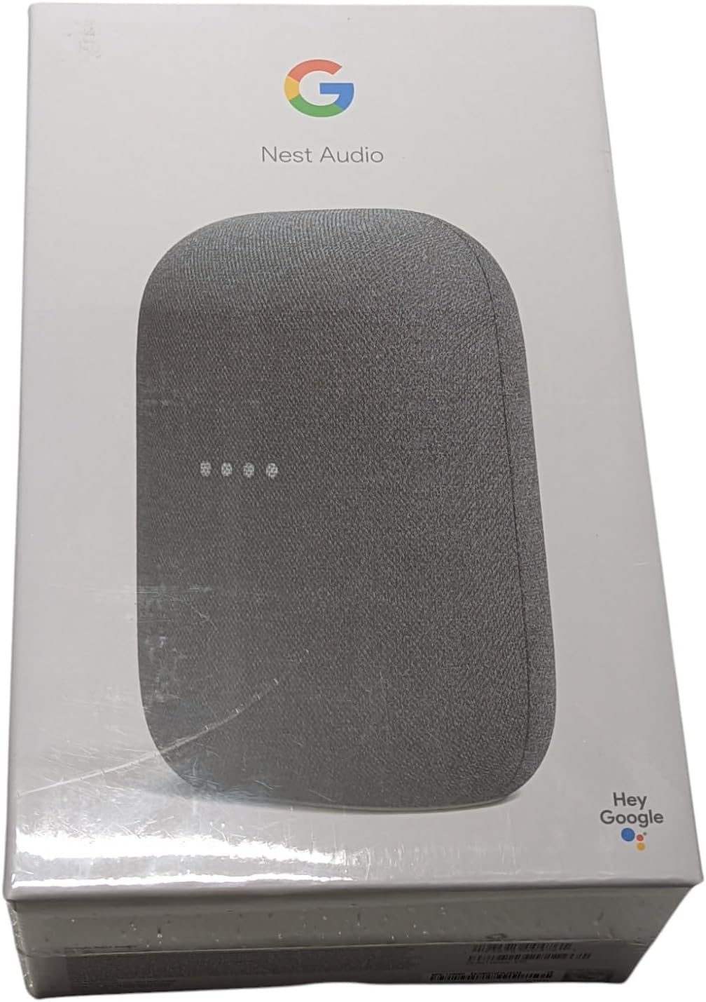 Google Voice Bluetooth Speaker - Wireless Music Streaming, Powerful Sound, Built-in Assistant, Wi-Fi and Bluetooth Connection, Smart Home Control, Stereo Pairing (Charcoal)