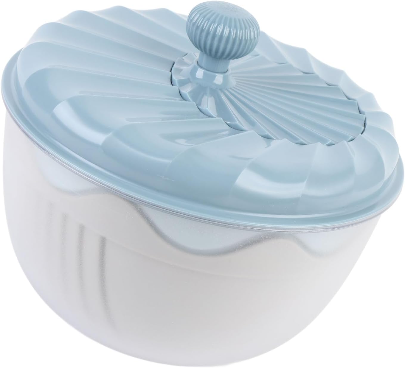 Kitchen Tools Salad Spinner Lettuce Dryer Vegetables Wash Bowl One Handed Easy Press Large Vegetable Dryer Salad Mixer for Salad Preparation and Food Washing
