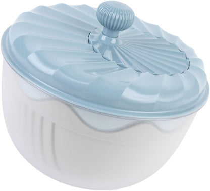 Kitchen Tools Salad Spinner Lettuce Dryer Vegetables Wash Bowl One Handed Easy Press Large Vegetable Dryer Salad Mixer for Salad Preparation and Food Washing
