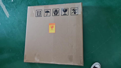 KWW Round Mirror Bathroom LED Lighted Mirror, Illuminated Dimmable Anti-Fog Wall-Mounted Makeup Vanity Mirror with Lights (24L x 24W inches)