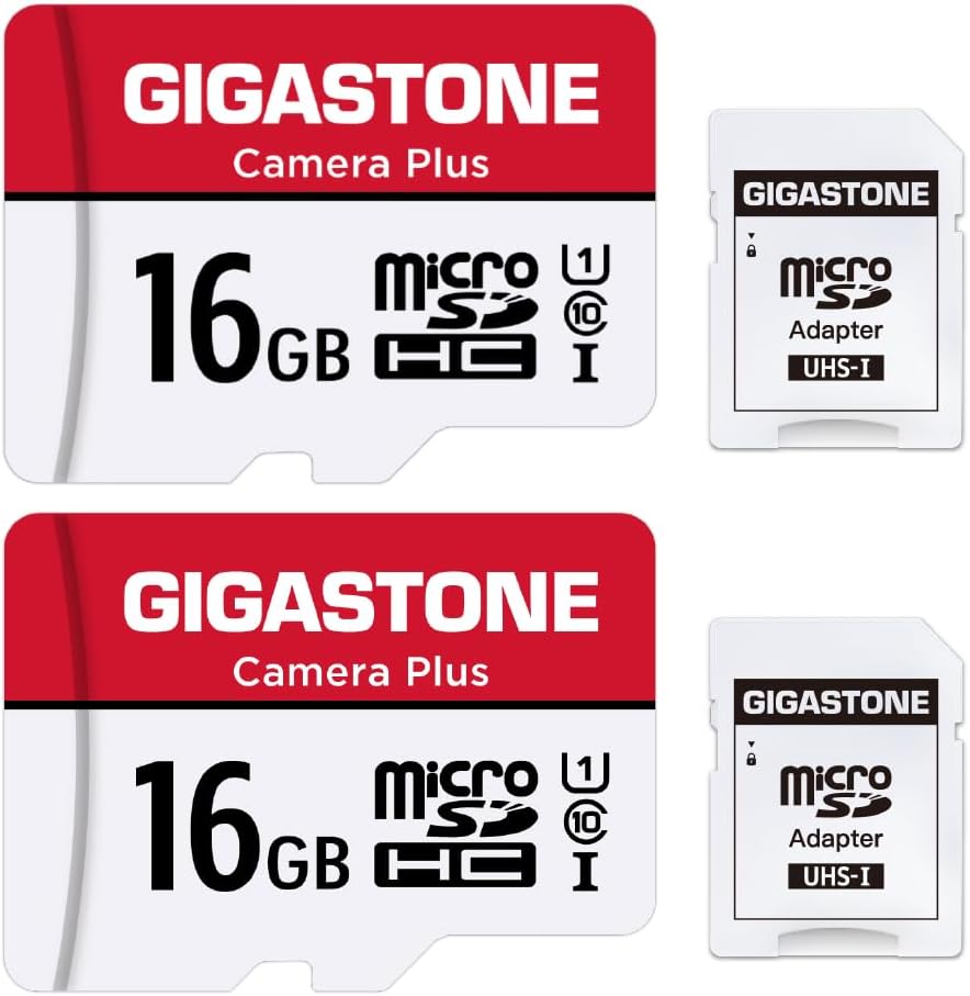 GIGASTONE 512GB Micro SD Card, Gaming Plus, MicroSDXC Memory Card for Nintendo-Switch 1, Wyze, GoPro, Dash Cam, Security Camera, 4K Video Recording, UHS-I A1 U3 V30 C10, up to 100MB/s, with Adapter