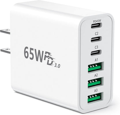 Multi-Port USB C Charging Station | Fast Charging Hub for Multiple Devices