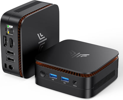 KAMRUI AK1PLUS Mini PC W-11 Pro, 12th Gen N95 Processor (up to 3.4GHz), Mini Desktop Computers with 16GB RAM 512GB M.2 2.5" SSD, Mini Computer Support Dual 4K UHD for Home Business Office