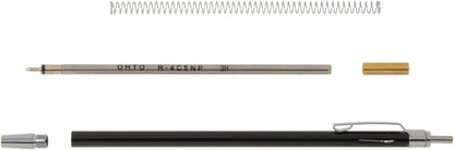 Auto NBP-505MN-BK Ballpoint Pen, Oil-based, Black