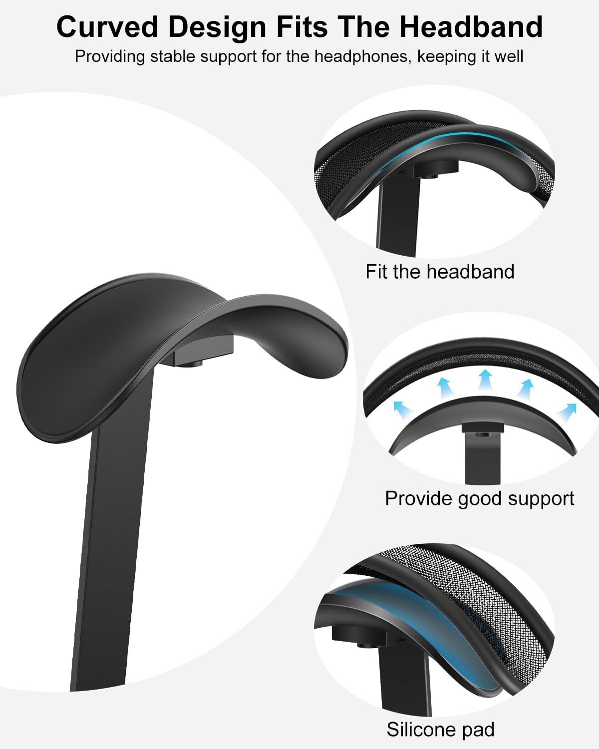 Purilite Select Wooden Headphone Stand