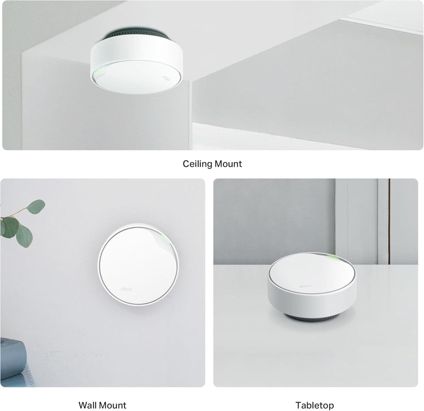 TP-Link Deco Whole Home Mesh WiFi System (Deco M4) – Up to 5,500 Sq. Ft. Coverage, Replaces Wireless Internet Routers and Extenders, Gigabit Ports, Works with Alexa, 3-Pack
