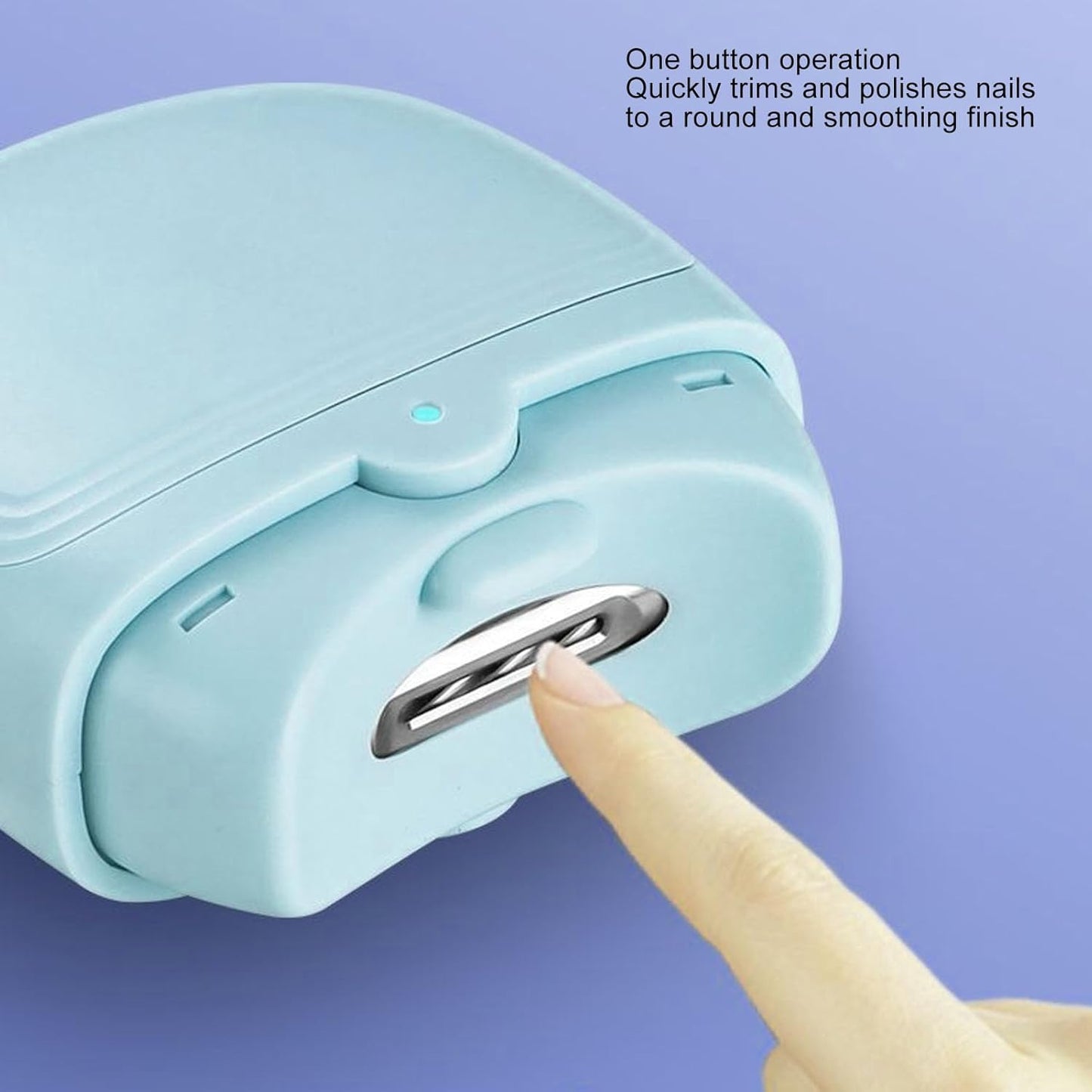 Automatic Fast Trimming Electric Nail Clipper with Safety Alloy Cutter for Elderly, Children - Easy Operation, Premium Alloy, Safety Design