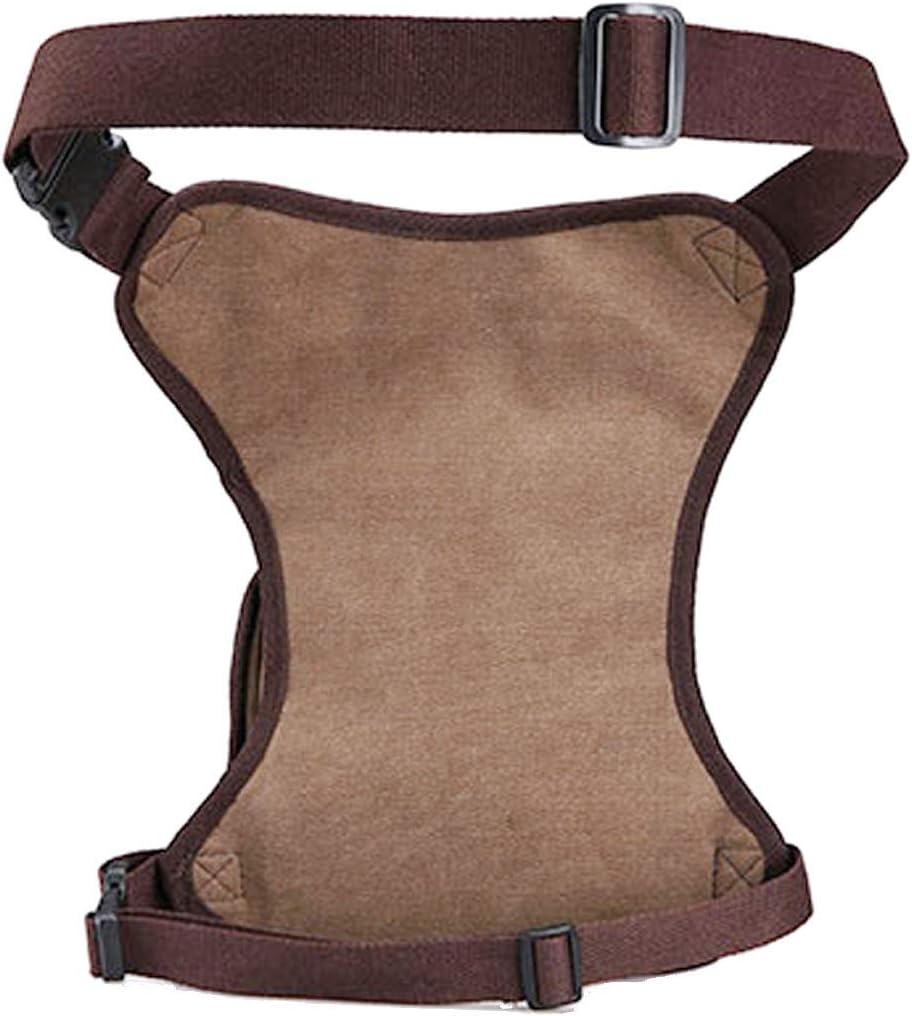 Motorcycle Drop Leg Bag Nylon Waist Pack for Men Women Travel Hiking Tactical Cycling Bike Ride Riding Crossbody Shoulder Fanny Pouch