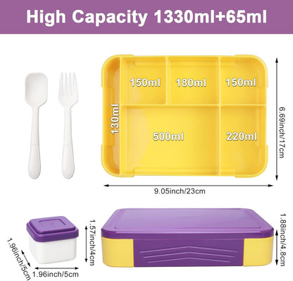 Hap Tim Bento Box Lunch Box for Kids (CA1265-BL)