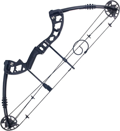 Topbows Compound Bow 30-55lbs 24"-29.5" Archery Hunting Equipment Max Speed 310fps with Accessories Right Handed