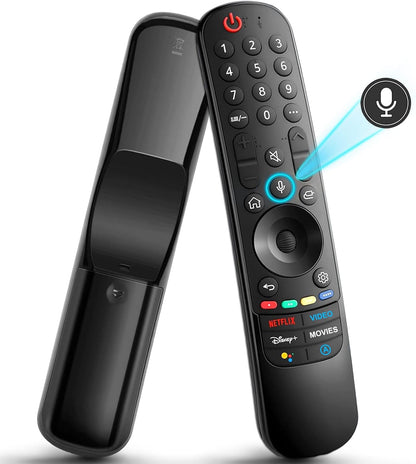 Smart Voice Remote with Voice and Pointer Function Compatible with LG 2018-2024 Smart TV, fits for MR24GA MR23GA MR22GA MR21GA MR20GA Voice Magic Remote Replacement