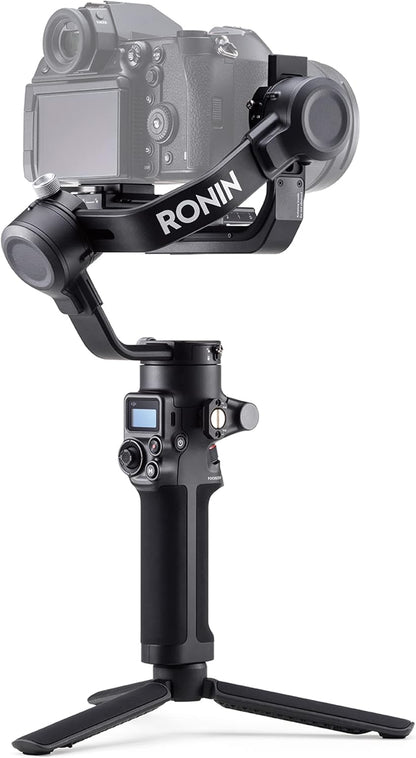 DJI RS 3 Mini, 3-Axis Gimbal Stabilizer for Cameras Canon/Sony/Panasonic/Nikon/Fujifilm, 2 kg (4.4 lbs) Tested Payload, Camera Stabilizer, Camera Gimbal with Native Vertical Shooting