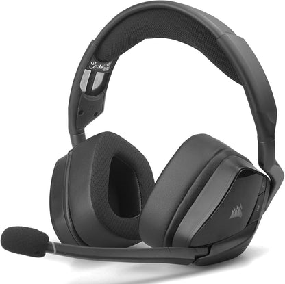 Replacement Ear Pads Cushions for Corsair Void/Void Pro/Pro RGB/RGB SE/Elite/Surround Wired & Wireless Gaming Headsets (Cooling-Gel & Noise Isolation Foam)