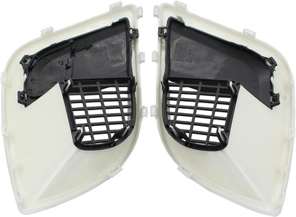 Front Left and Right Side Bumper Fog Light Lamp Cover Frame Bezel for Buick Regal GS Sedan 4-Door 2012-2017