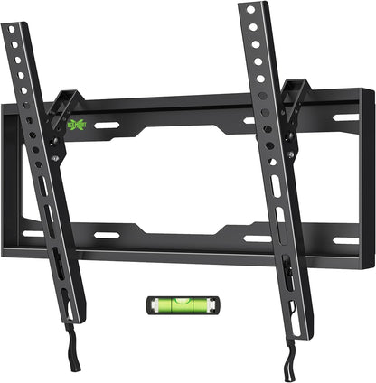 USX MOUNT Tilting TV Wall Mount Low Profile for Most 26-60" LED, LCD, OLED, Plasma Flat Screen TVs, TV Wall Mount with Max VESA 400x400mm up to 99lbs, Wall Mount TV Bracket Fits 8” 16" Studs