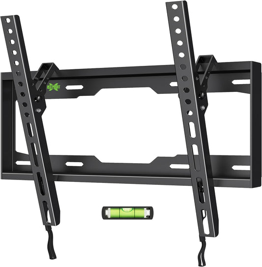 USX MOUNT Tilting TV Wall Mount Low Profile for Most 26-60" LED, LCD, OLED, Plasma Flat Screen TVs, TV Wall Mount with Max VESA 400x400mm up to 99lbs, Wall Mount TV Bracket Fits 8” 16" Studs