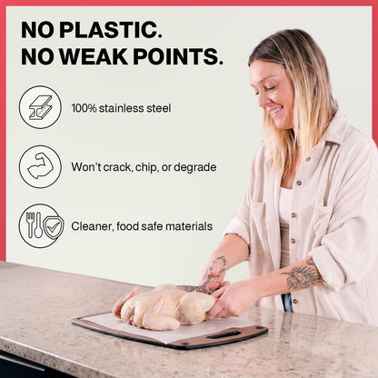 Kitchen Scissors – All Steel, Come-Apart, Dishwasher Safe | Heavy-duty 3Cr14 steel shears. Serrated edge cuts poultry, herbs & seafood. 5-in-1 multi-tool. Opens bottles & cans.