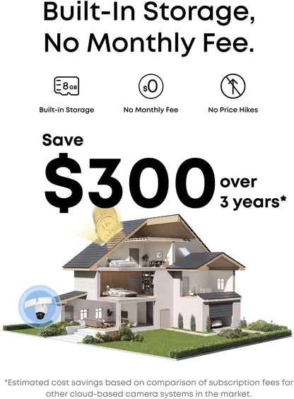 eufy Floodlight Camera E340 with AC Cable, Security Camera Outdoor, 360° PTZ, 24/7 Recording, 2.4G/5G Wi-Fi, 2000 LM, Motion Detection, Built-in Siren, Dual Cam, HB3 Compatible, No Monthly Fee