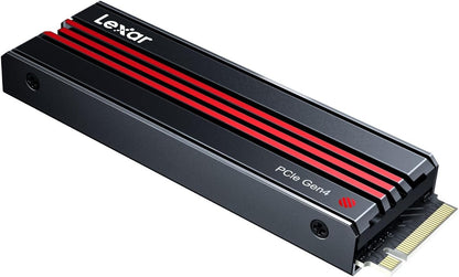 Lexar EQ790 1TB SSD with Heatsink M.2 2280 PCIe Gen4x4 NVMe 1.4, Blazing Speeds Up to 7000MB/s Read 5000MB/s Write for Intense Workloads & PS5 PC Gaming, High Performance Internal Solid State Drive