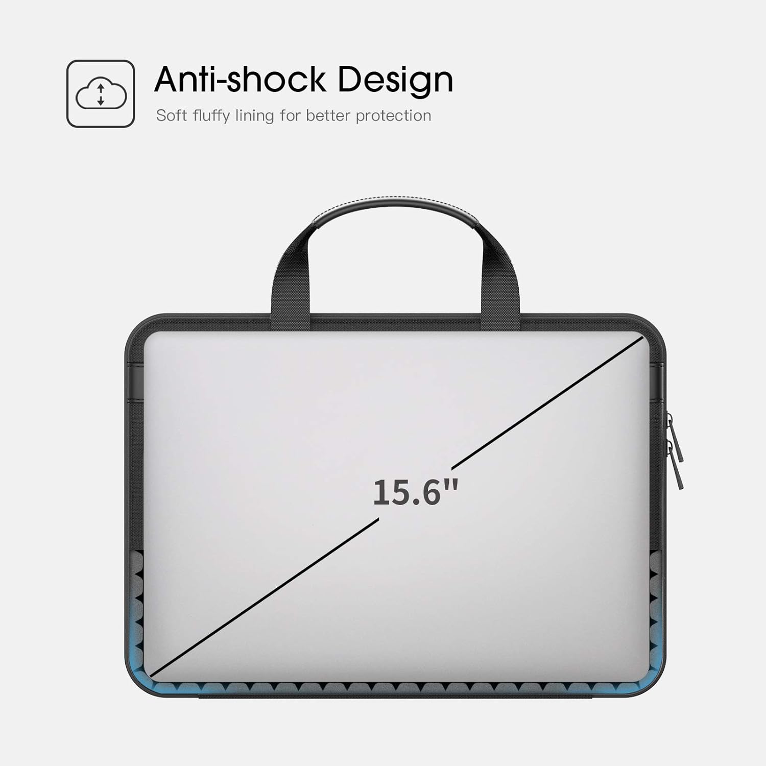Smatree Heavy Duty Hard Case Compatible with 16.2 inch MacBook Pro 2024 M4/2023 M3 A2918/A2992/A2779, MacBook Pro 2021/2019 16 inch Shoulder Bag, for Acer Aspire 5/Predator Helios 300/Nitro 5 - PuriLite