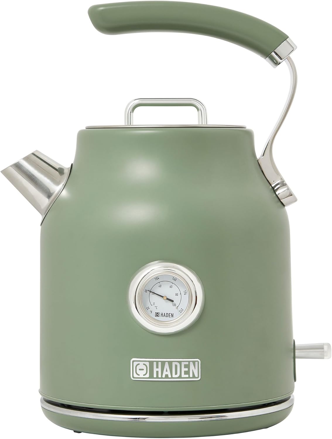 Haden Dorset 75070 Retro Stainless Steel Tea Kettle, 1500W Hot Water Kettle Electric Kettles for Boiling Water, 1.7L Black/Copper Electric Tea Kettles Automatic Shut Off, Boil-Dry Protection Tea Pots