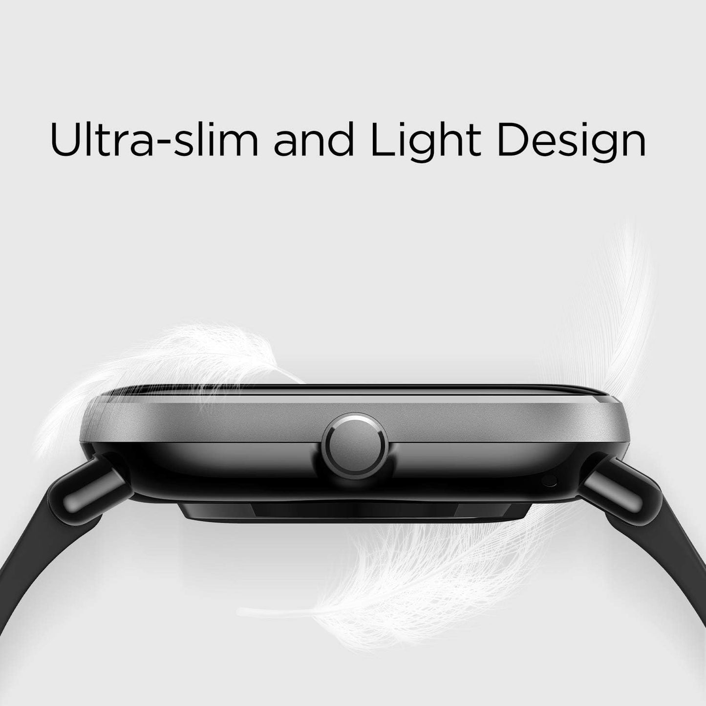 Amazfit GTS 2 Mini in Black Smartwatch GPS Fitness Tracker for Men Women, Alexa Built-in, 14 Days Battery Life, 70+ Sports Modes, Blood Oxygen Heart Rate Sleep Monitor, AMOLED Screen, 5 ATM Waterproof, Small