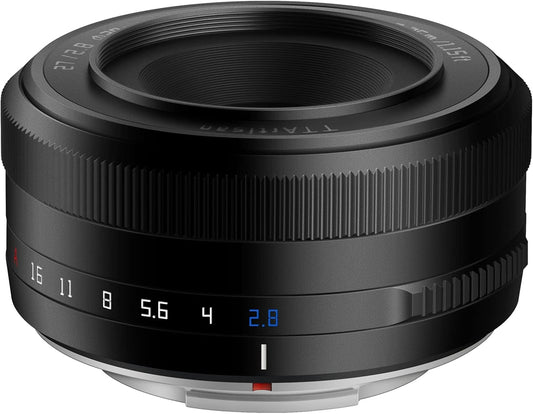 TTartisan 27mm F2.8 Autofocus Lens, Compatible with Fuji X-Mount Cameras X-A3 X-A5 X-A7 X-Ｍ1 X-Ｍ2 X-Ｈ1 X-T1 X-T10 X-T2 X-T20 X-T3 X-T４ X-T100 X-T200 X-T30 X-Pro1 X-Pro2 X-Pro3 X-E1 X-E2 X-E2S