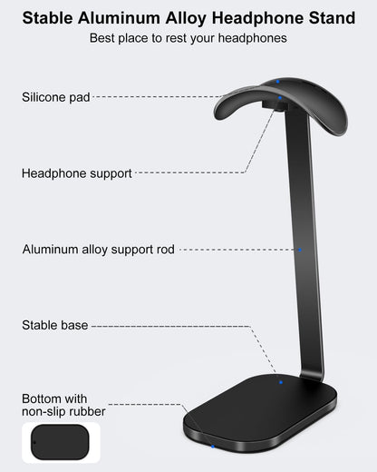 Purilite Select Wooden Headphone Stand