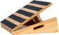 StrongTek Wooden Slant Board, 5 Adjustable Angles, 500 lb, Side Handle Standard and XL Sizes, Full or Partial Non-Slip Surfaces, Side Carry Handle, Calf and Ankle Stretching, Squats and Rehab