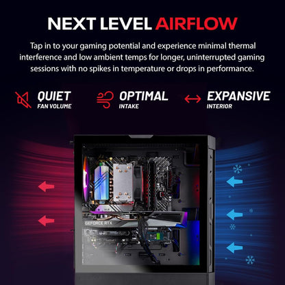 Skytech Shadow Gaming PC, Intel i5 13400F 2.5 GHz (4.6GHz Turbo Boost), NVIDIA RTX 4060 8GB GDDR6X, 1TB NVME, 32GB DDR5 RAM 5200 RGB, 650W Gold PSU, Wi-Fi, Win 11 Home