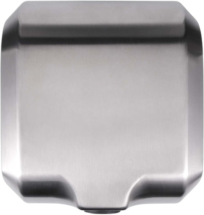 Goetland Stainless Steel Commercial Hand Dryer 1800w Automatic High Speed Heavy Duty Dull Polished