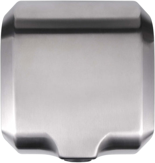 Goetland Stainless Steel Commercial Hand Dryer 1800w Automatic High Speed Heavy Duty Dull Polished