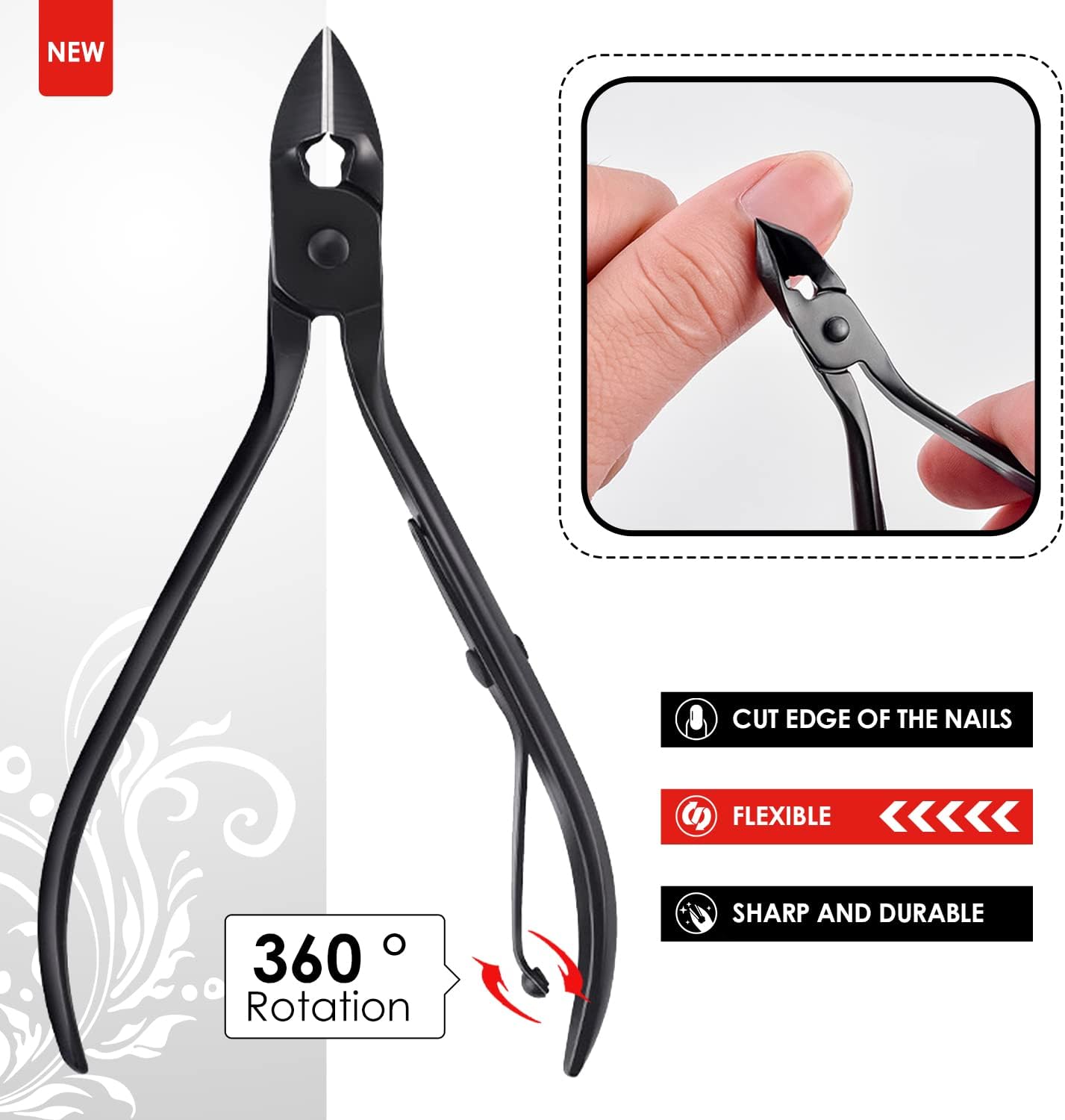 WOAMA Manicure Set 30 in 1 Nail Clipper Set Nail Kit for Women Men Stainless Steel Manicure Kit Professional with Travel Case