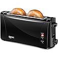 bella 2 Slice Slim Toaster, Fits-anywhere™ Kitchenware, 6 Setting Shade Control with Reheat & Cancel Buttons, Fits sourdough, 10” Long Slot, Anti Jam & Auto Shutoff, 900 Watt, Surf