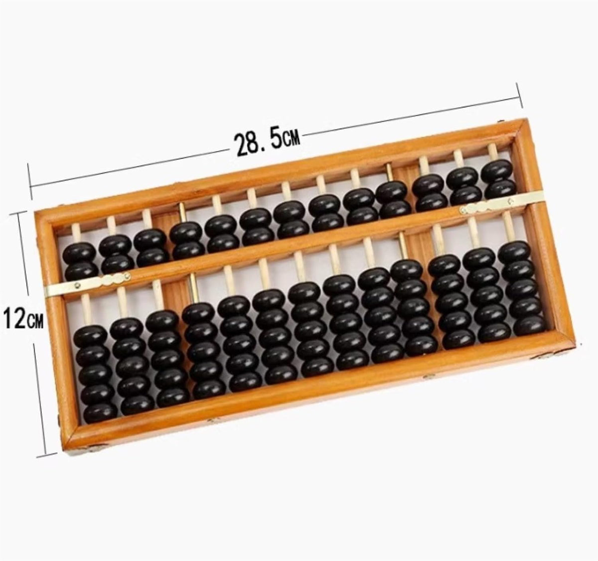 Abacu 13 Digits Calculating Abacus Math Learning Wooden Traditional Chinese 7 Bead Educational Supply Number Counting
