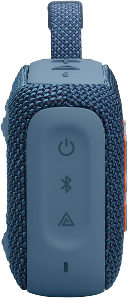 JBL Go 4 - Ultra-Portable, Waterproof and Dustproof Bluetooth Speaker, 7-Hour Built-in Battery, Made in Part with Recycled Materials (Purple)