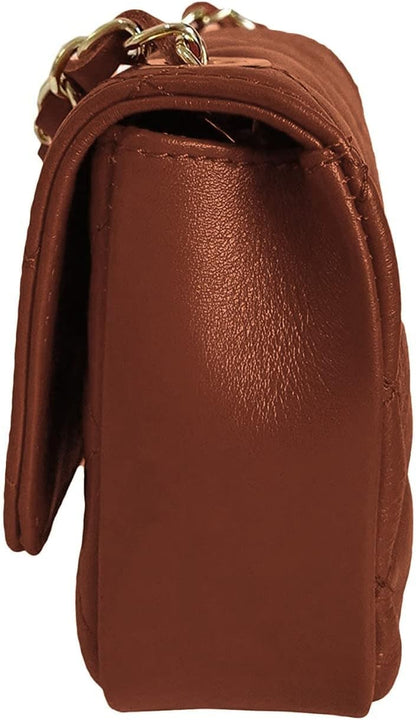 MamaMilano Women/Girls Italian Handmade Genuine Leather Cleo Shoulder Bag/Purse/HandBag/Totebag with Shoulder Strap