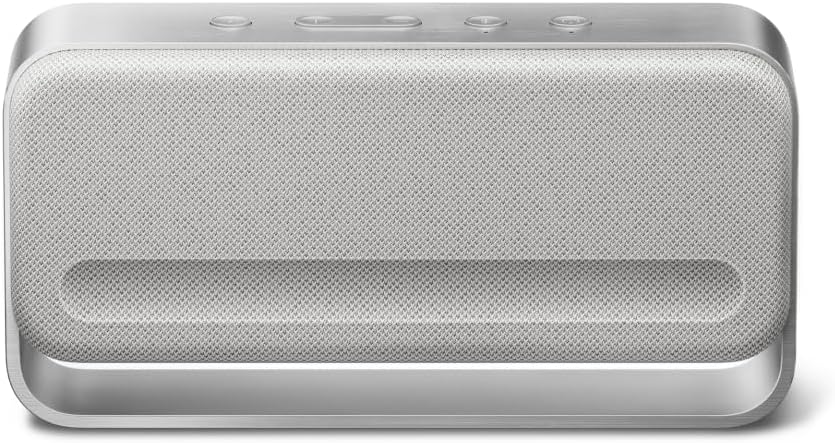 Bose SoundLink Home Speaker, Premium, Portable and Wireless Bluetooth Bookshelf Speaker, Up to 9 Hours Battery Life, Cool Grey