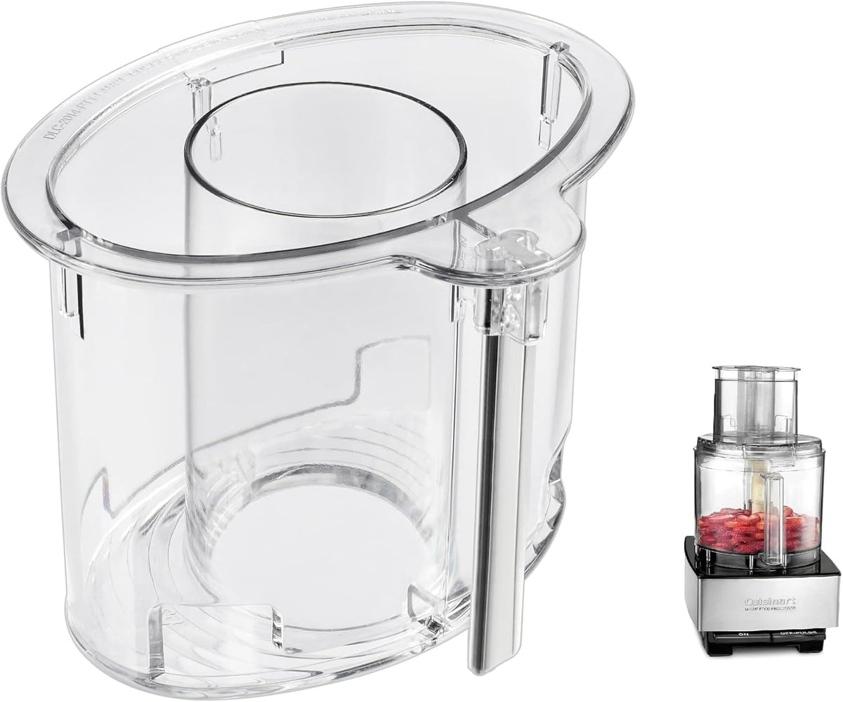 Cuisinart DLC-2014PT1 Replacement Large Pusher & Sleeve Assembly Fits Model DFP-14 Only OEM