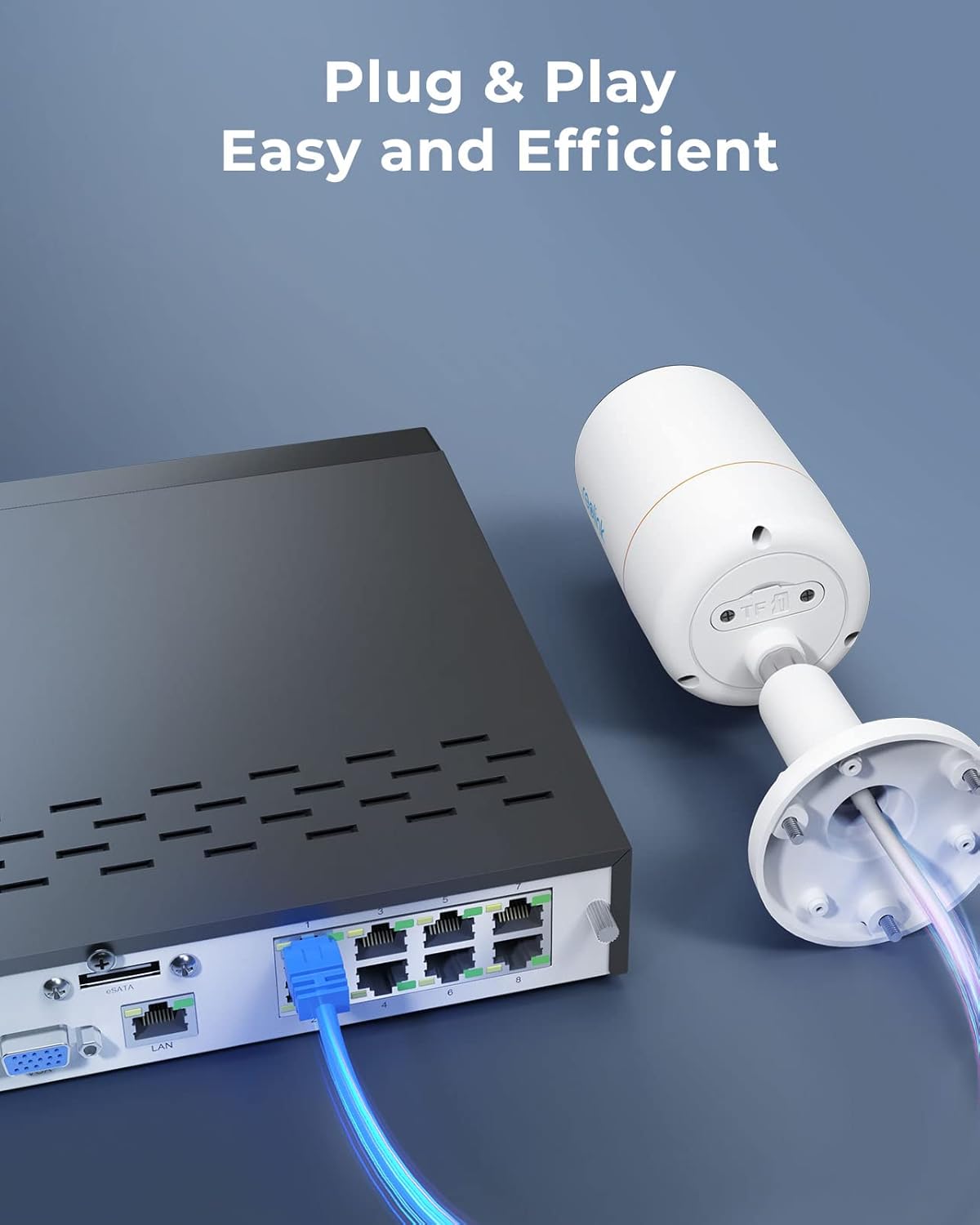 REOLINK 12MP Security Camera System, 4pcs H.265 12 Megapixel UHD 120° FoV PoE Surveillance Cameras, Person Vehicle Pet Detection, Spotlight Color Night Vision, 8CH NVR with 2TB HDD, RLK8-1200B4-A